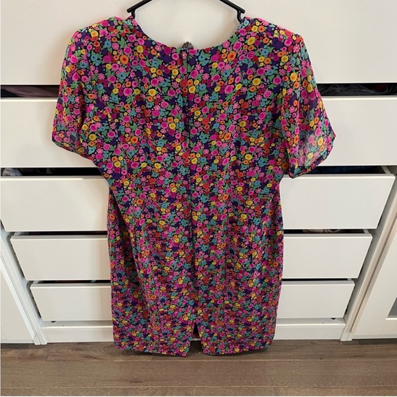 Vintage silk dress 💐 - Picture 3 of 5